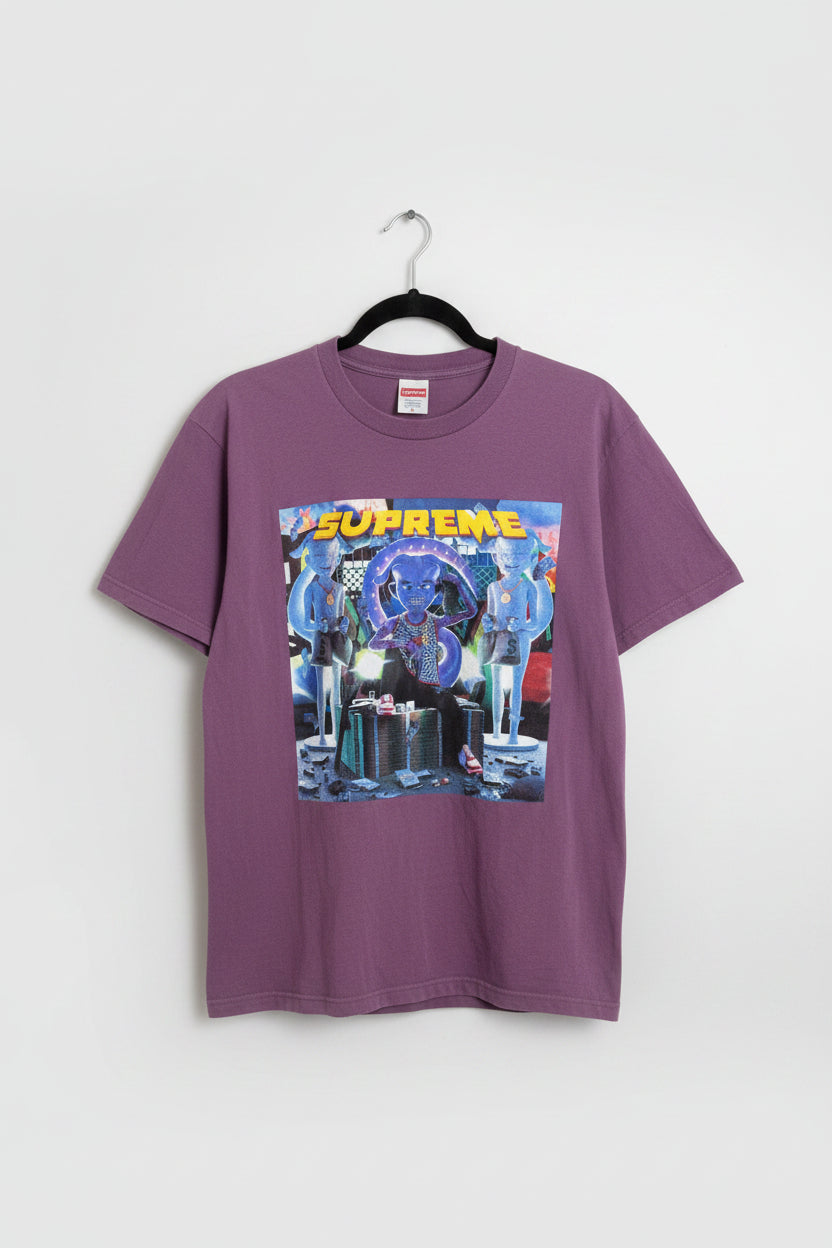 Supreme Richest Tee 'Plum'