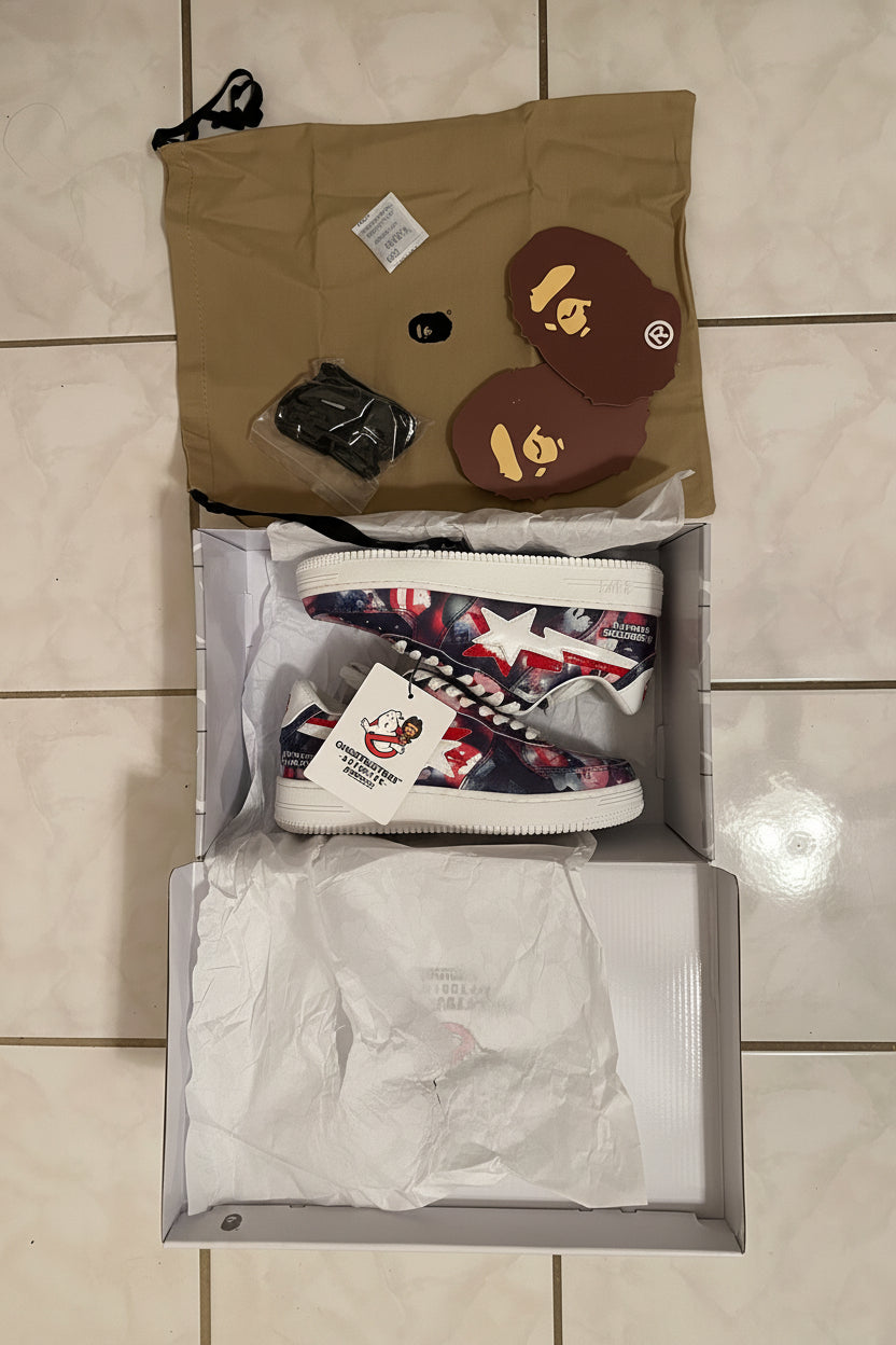 Ghost Busters Bape Sneakers Men’s