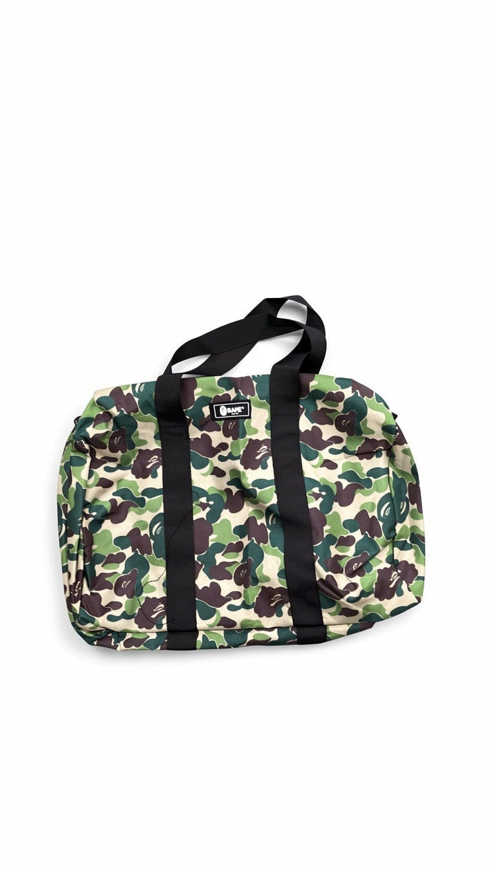 Bape Duffle Bag Camo Green