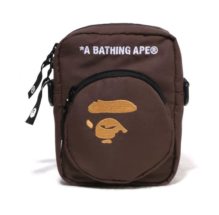 Bape Shoulder Crossbody Bag Brown