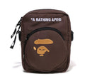 Bape Shoulder Crossbody Bag Brown