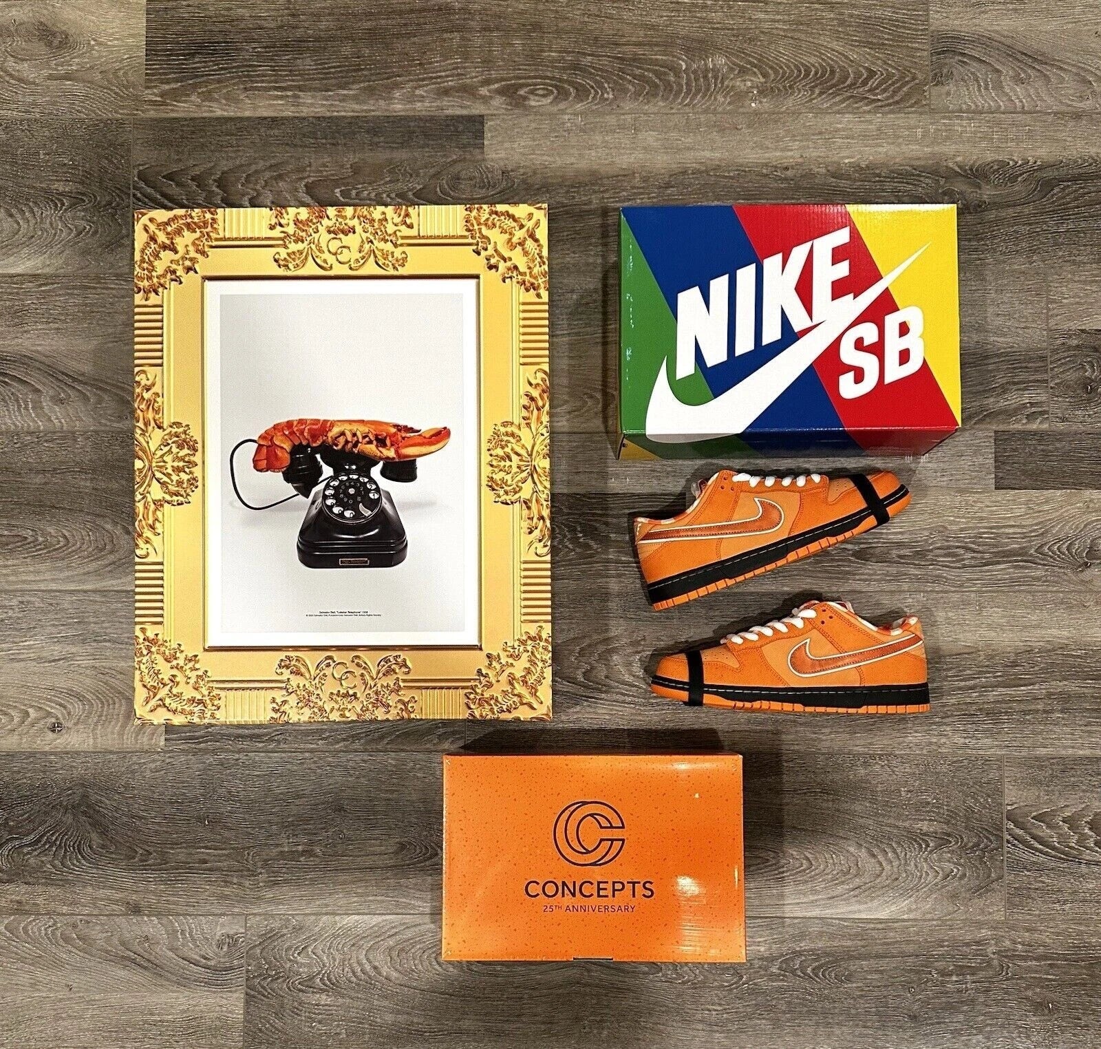 Special Box Nike Dunk Low SB x Concepts Orange Lobster